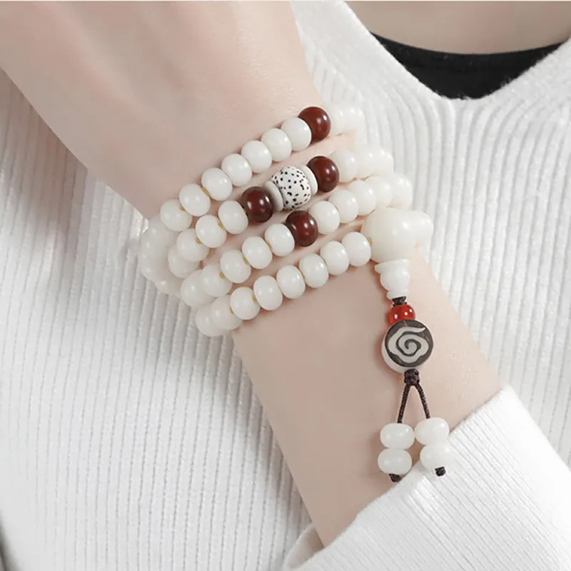 Ryukyu Bodhi Root Bracelets Unisex-3