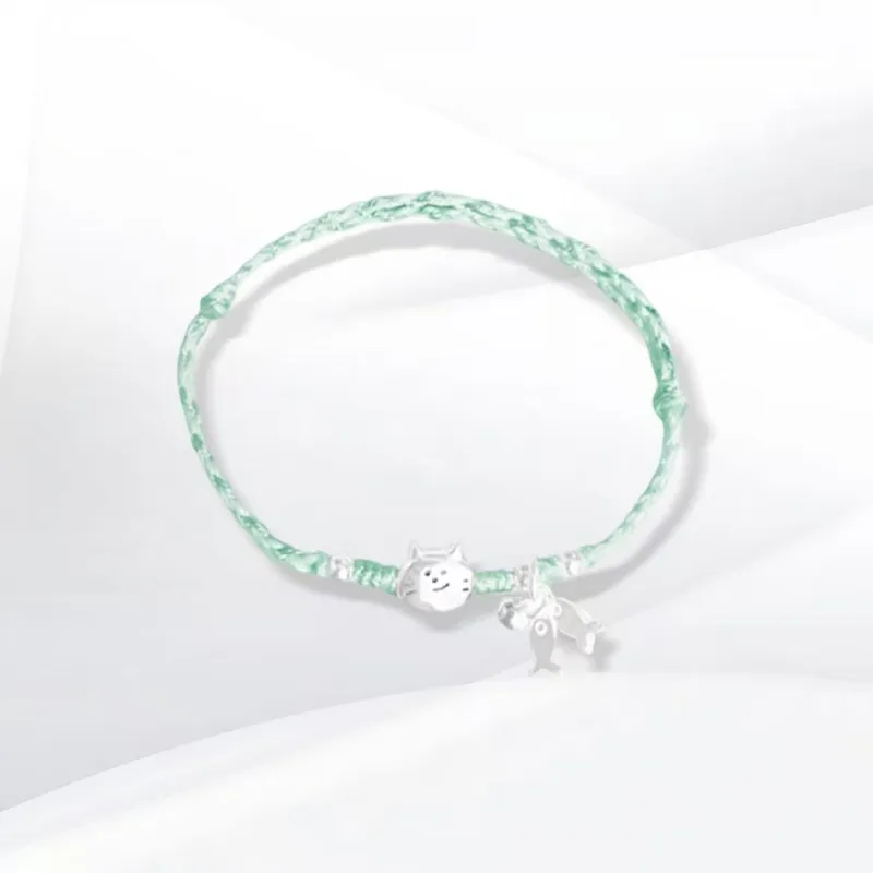 Ryukyu Alloy Rope Bracelets Unisex-3