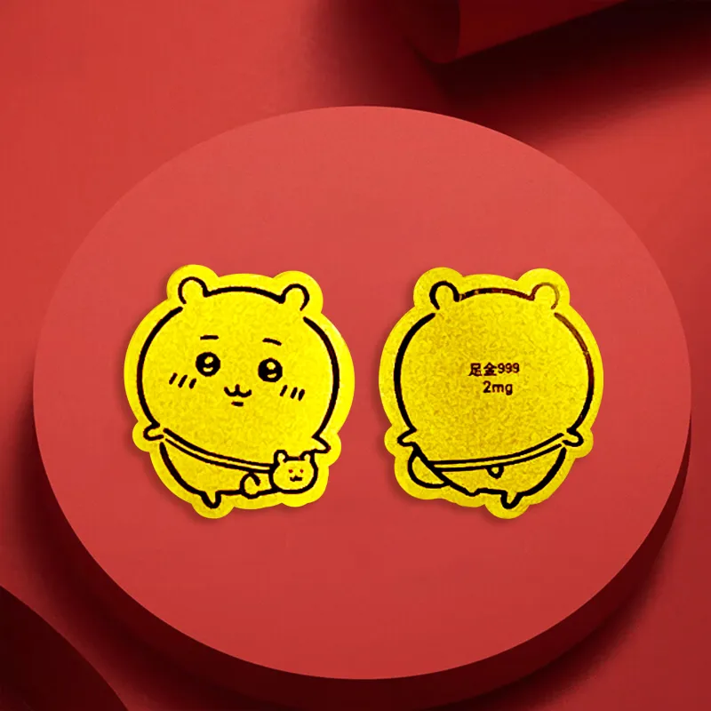 Ryukyu Gold Cell Phone Sticker Unisex-1
