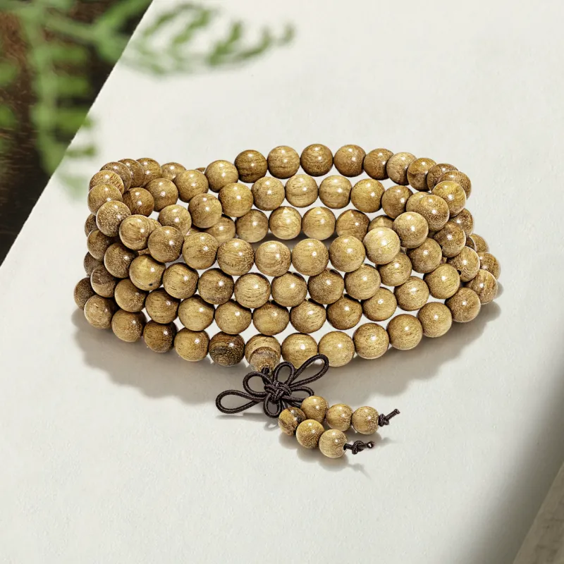Ryukyu Milky Agarwood Bracelets Unisex-1