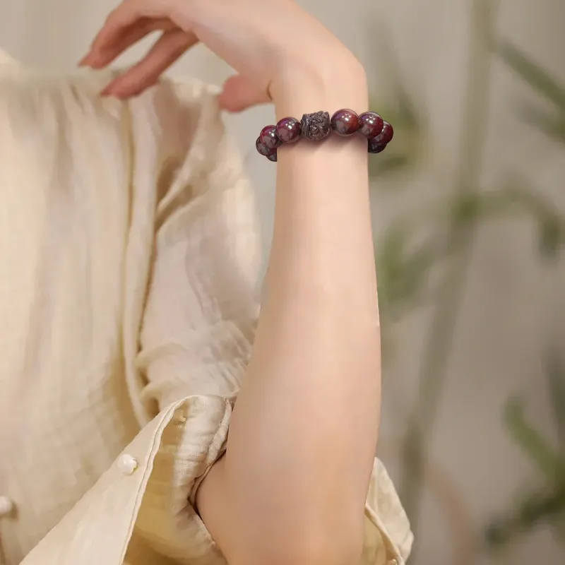 Ryukyu Bloodwood Bracelets Unisex-4