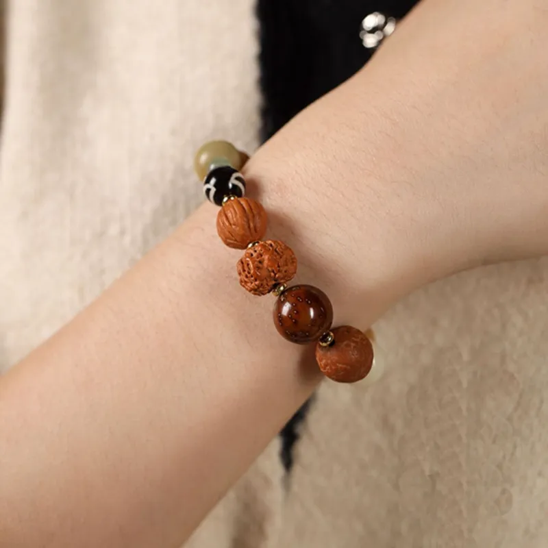 Ryukyu Bodhi Root Bracelets Unisex-4