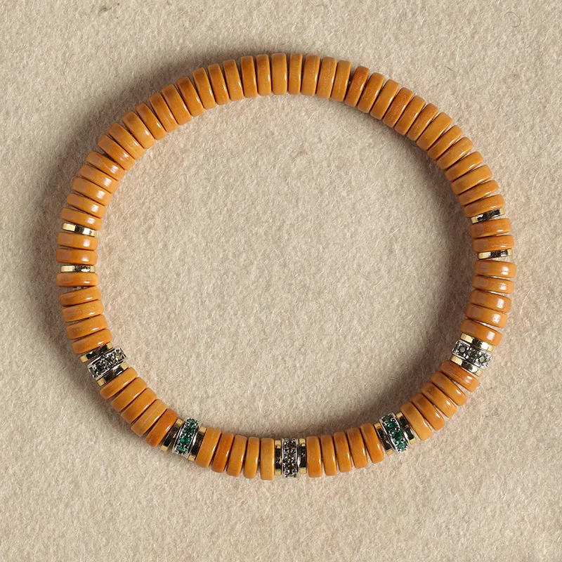 Ryukyu Olive Pit Bracelets Unisex-1