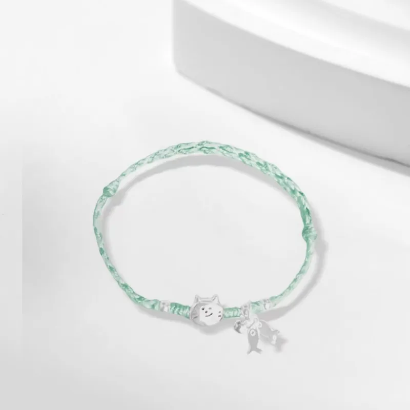 Ryukyu Alloy Rope Bracelets Unisex-1