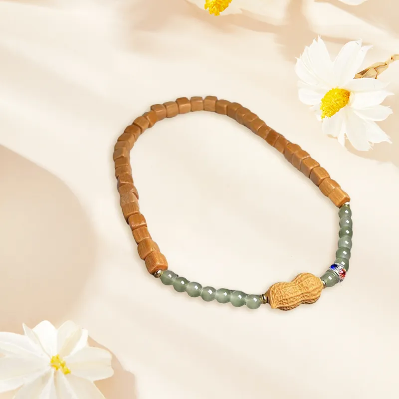 Ryukyu Barbie Sandalwood Bracelets Unisex-2