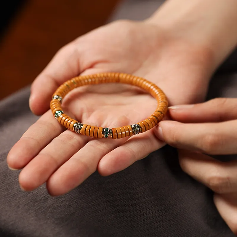 Ryukyu Olive Pit Bracelets Unisex-4