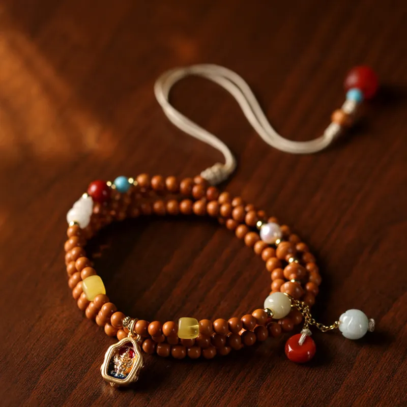 Ryukyu Olive Pit Bracelets Unisex-3