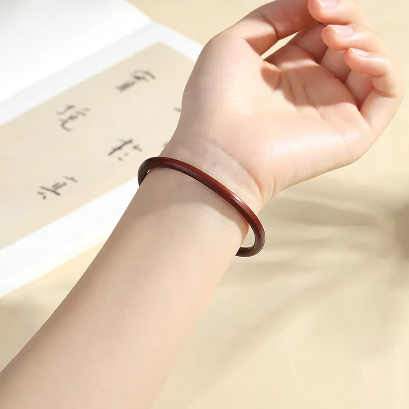 Ryukyu Blood Vine Bangles Unisex Bloodwood-5