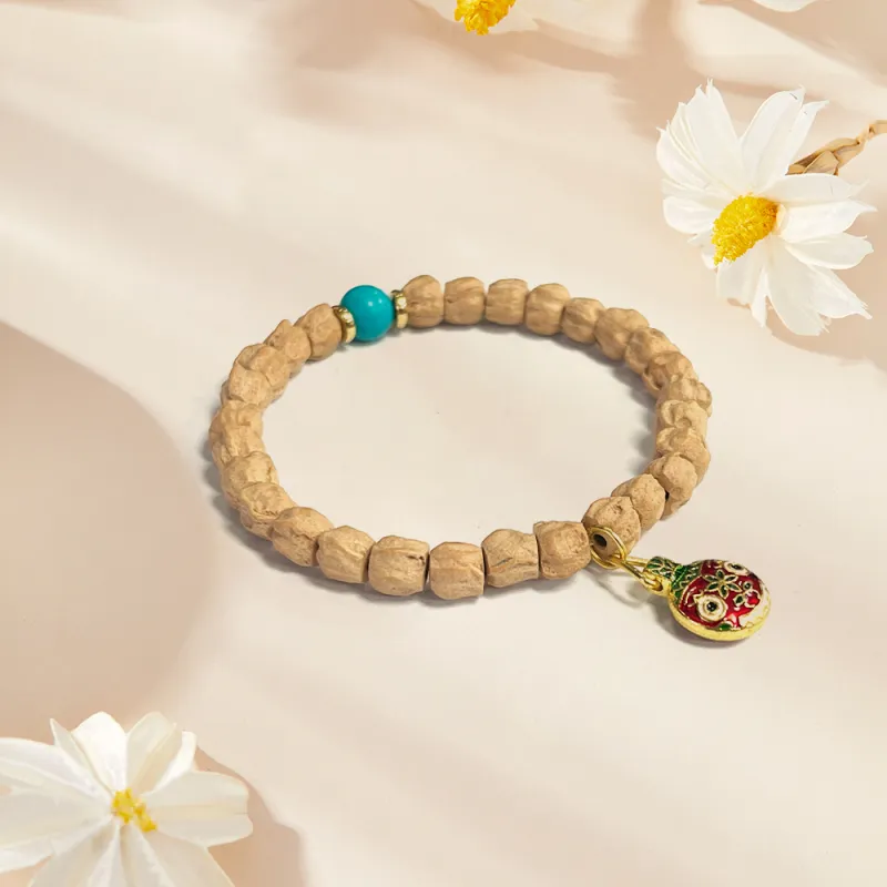 Ryukyu Cacumen Platycladi Seeds Bracelets Unisex-2