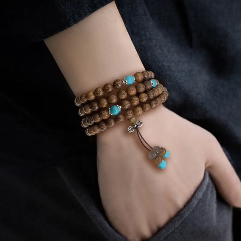 Ryukyu Redwood Wooden Bracelets Unisex-9