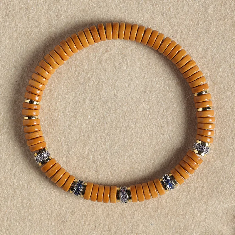 Ryukyu Olive Pit Bracelets Unisex-2