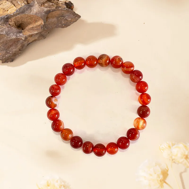 Ryukyu Natural Agate Jade Bracelets Unisex-4
