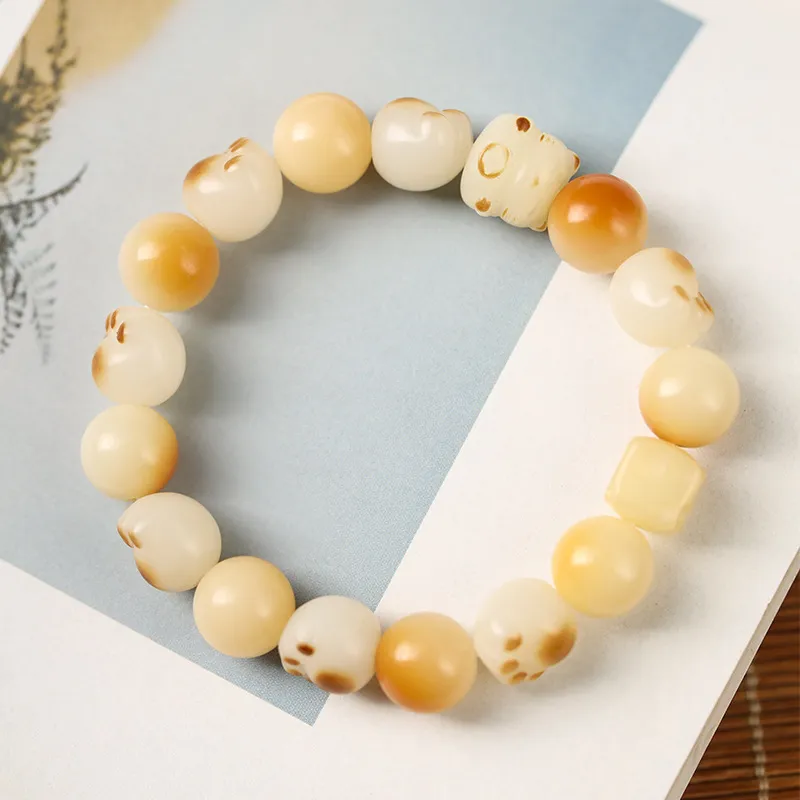 Ryukyu Bodhi Root Bracelets Unisex-3