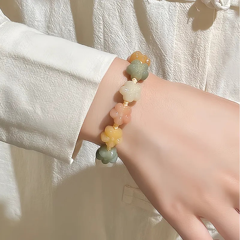 Ryukyu Bodhi Root Bracelets Women's-3