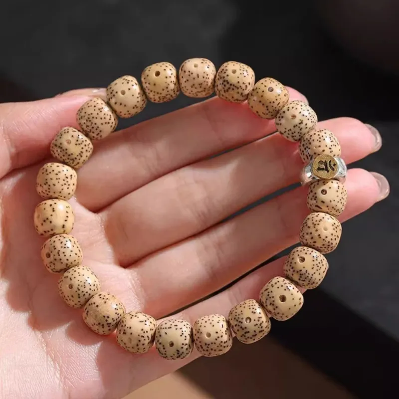 Ryukyu Star Moon Bodhi Seeds Chinese Zodiac Guardian Beaded Bracelet Unisex-23