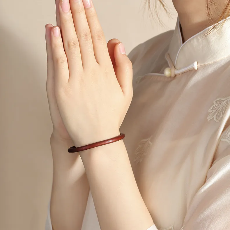 Ryukyu Blood Vine Bangles Unisex Bloodwood-6