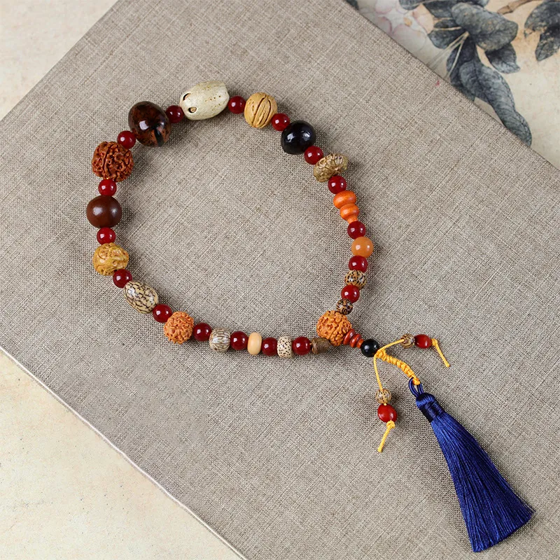 Ryukyu Bodhi Root Bracelets Unisex-1