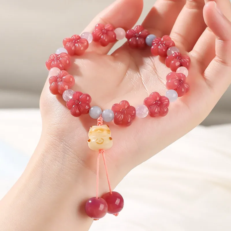 Ryukyu Bodhi Root Bracelets Unisex-4