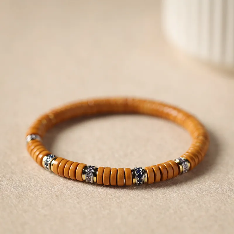 Ryukyu Olive Pit Bracelets Unisex-3