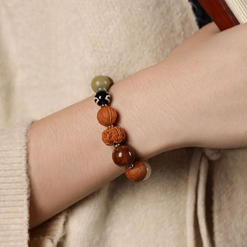 Ryukyu Bodhi Root Bracelets Unisex-5