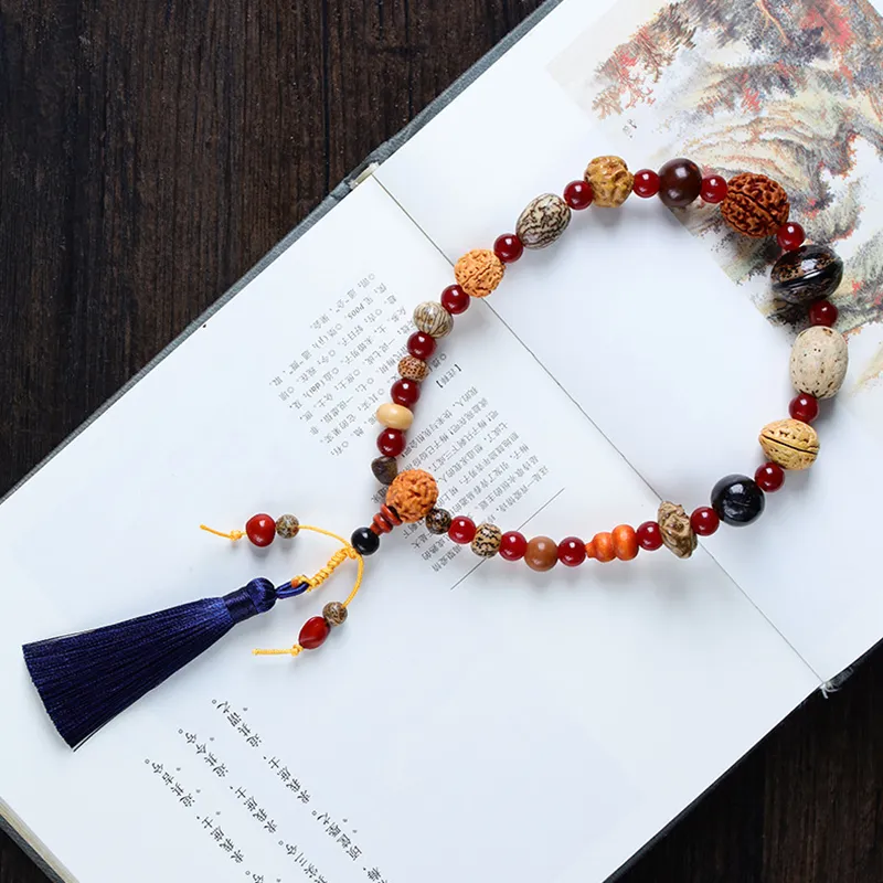 Ryukyu Bodhi Root Bracelets Unisex-3