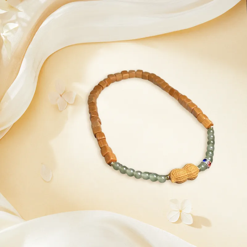 Ryukyu Barbie Sandalwood Bracelets Unisex-4