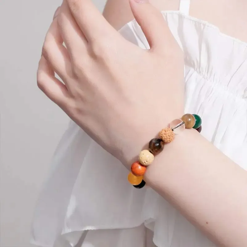 Ryukyu Bodhi Root Bracelets Unisex-4
