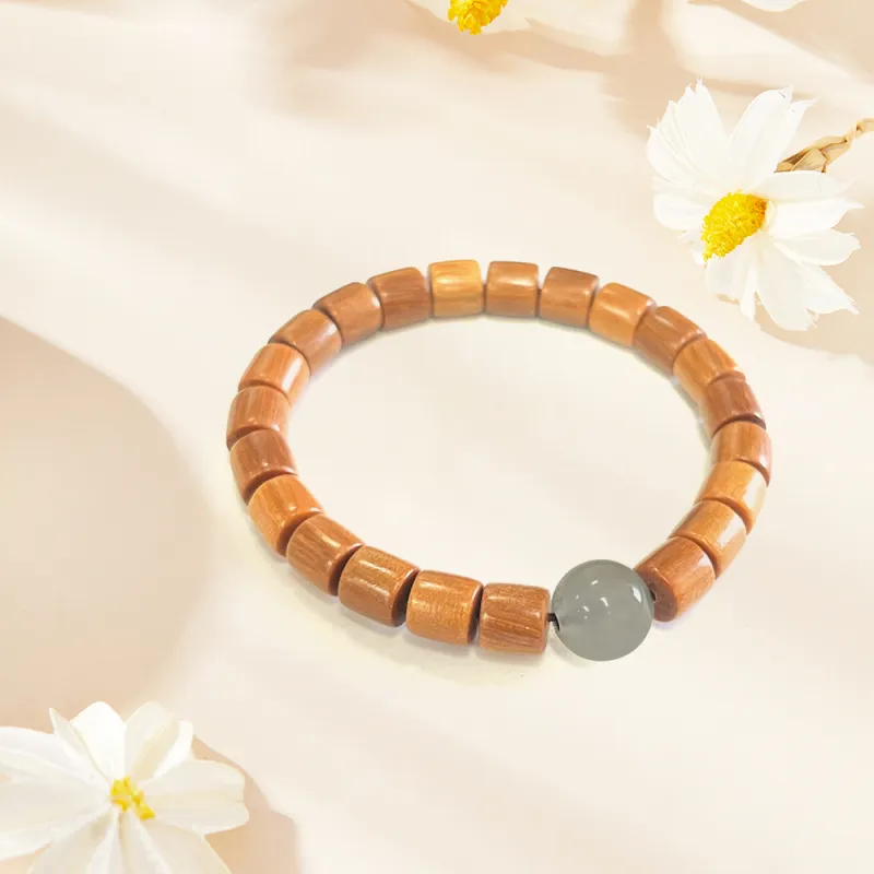 Ryukyu Barbie Sandalwood Bracelets Unisex-2