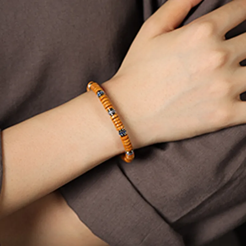 Ryukyu Olive Pit Bracelets Unisex-6