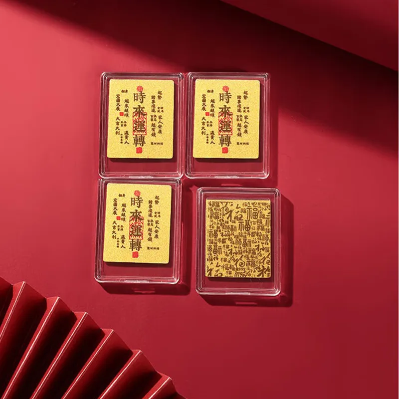 Ryukyu Gold Sheet Pendants Unisex-3