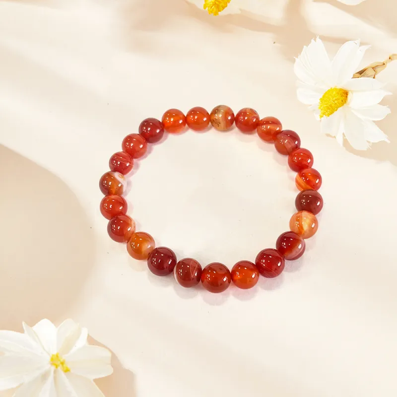 Ryukyu Natural Agate Jade Bracelets Unisex-2