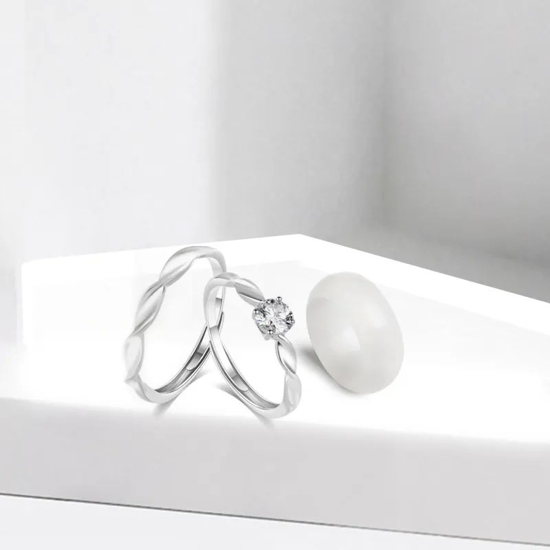 Ryukyu Bodhi Root Adjustable Ring Unisex-8