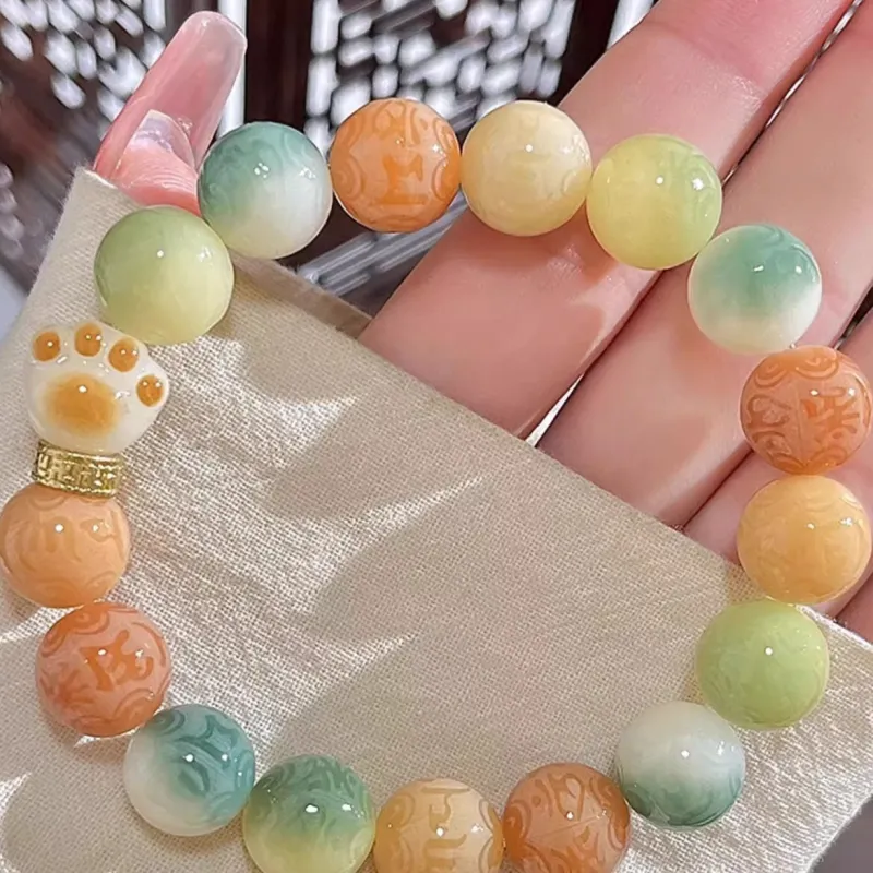 Ryukyu Bodhi Root Bracelets Unisex-4