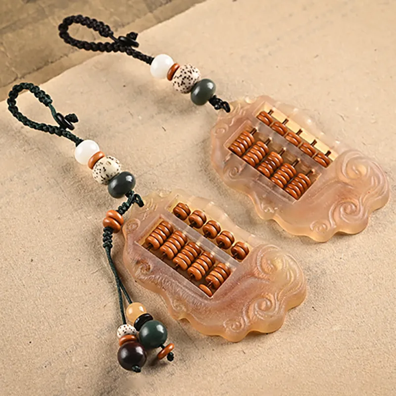 Ryukyu Braided String Keychains Unisex-6