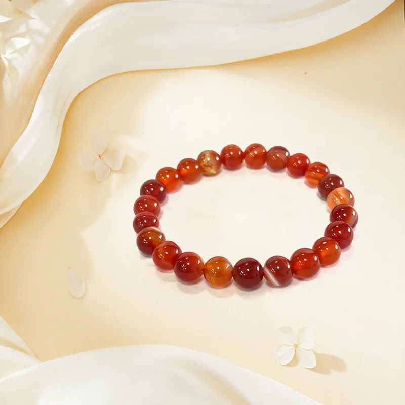 Ryukyu Natural Agate Jade Bracelets Unisex-3