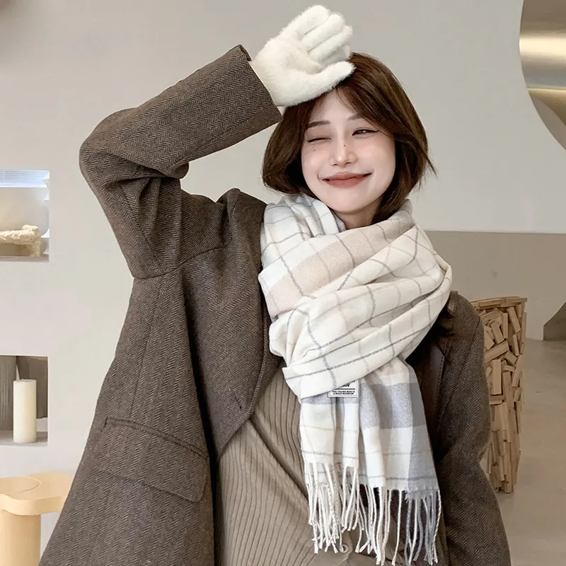 WARRIOR Knit Scarves Unisex-1