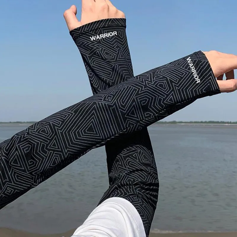 Warrior Ice Silk Sun Protection Sleeves Unisex-4