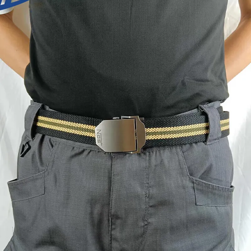 Warrior Canvas Belt Unisex 3.8cm-6