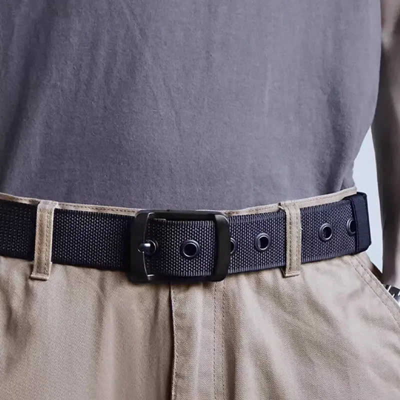 Warrior Alloy Buckle+Webbing Belt Men's 3.8cm-3