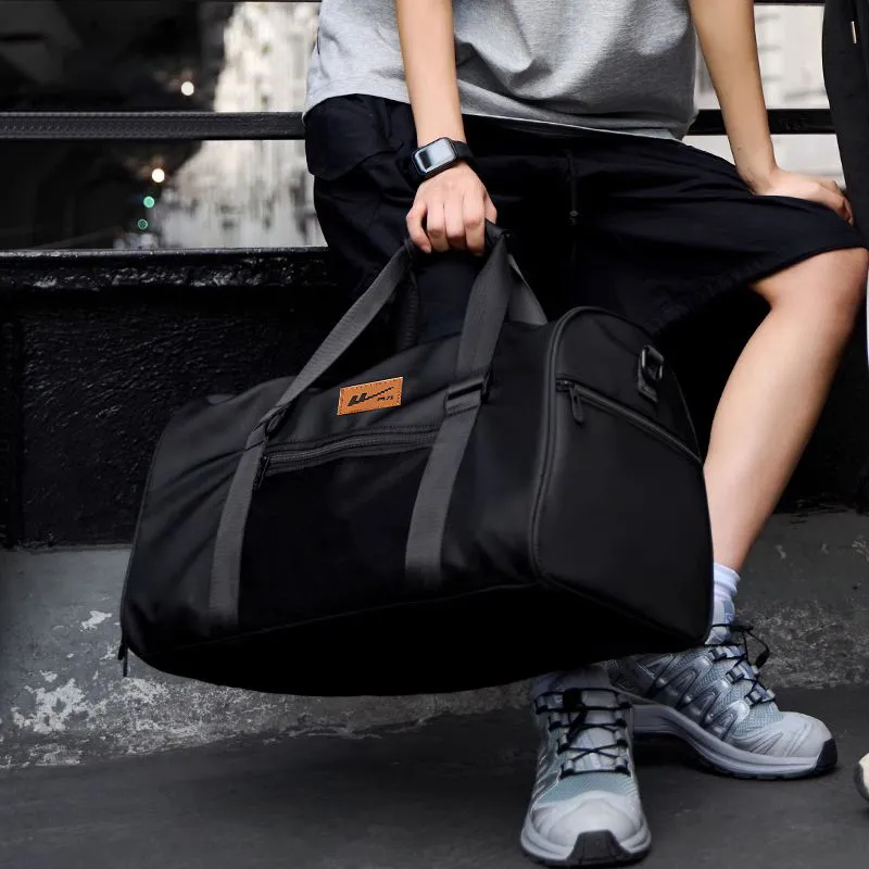 Warrior Oxford Handbag Regular Unisex Black White-8