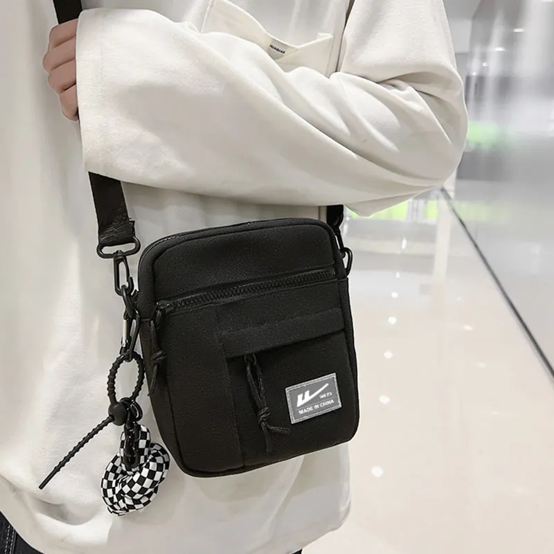 Warrior Canvas Bag Unisex Black-3