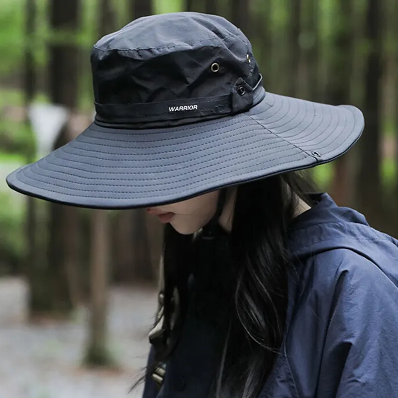 Warrior Polyester Bucket Hats Unisex-3