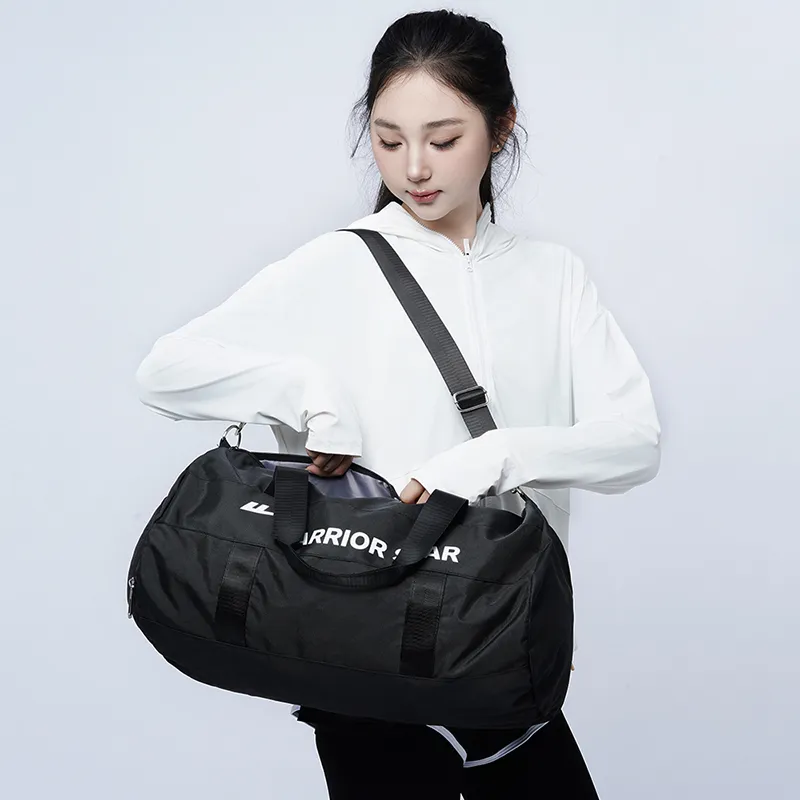 Warrior Oxford Gym Bag Unisex Black-2