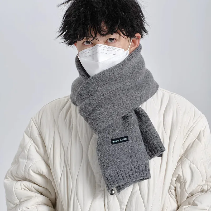 WARRIOR Knit Scarves Unisex-2