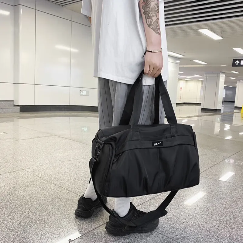 Warrior Nylon Travel Bag Regular Unisex Black-2
