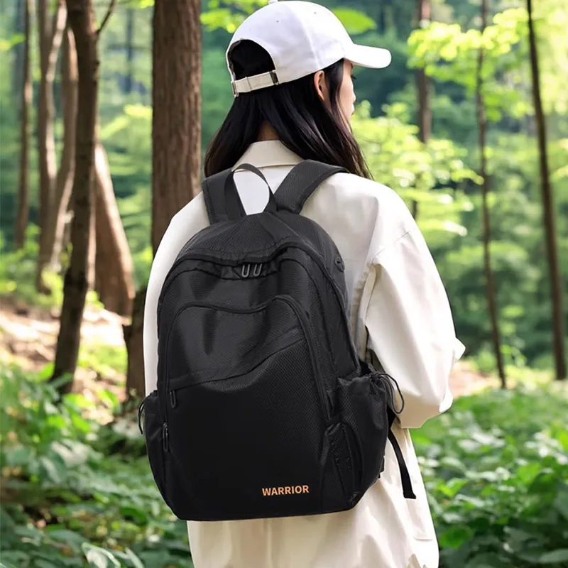 Warrior Oxford Backpack Unisex Black-3