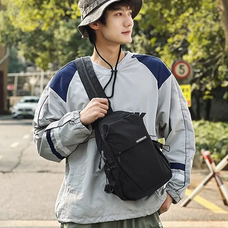 Warrior Nylon Backpack Unisex Green/Black-5