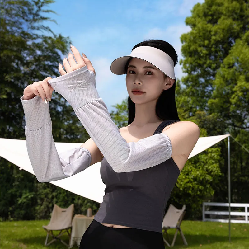 Warrior Polyester Sun Protection Sleeves Unisex-4