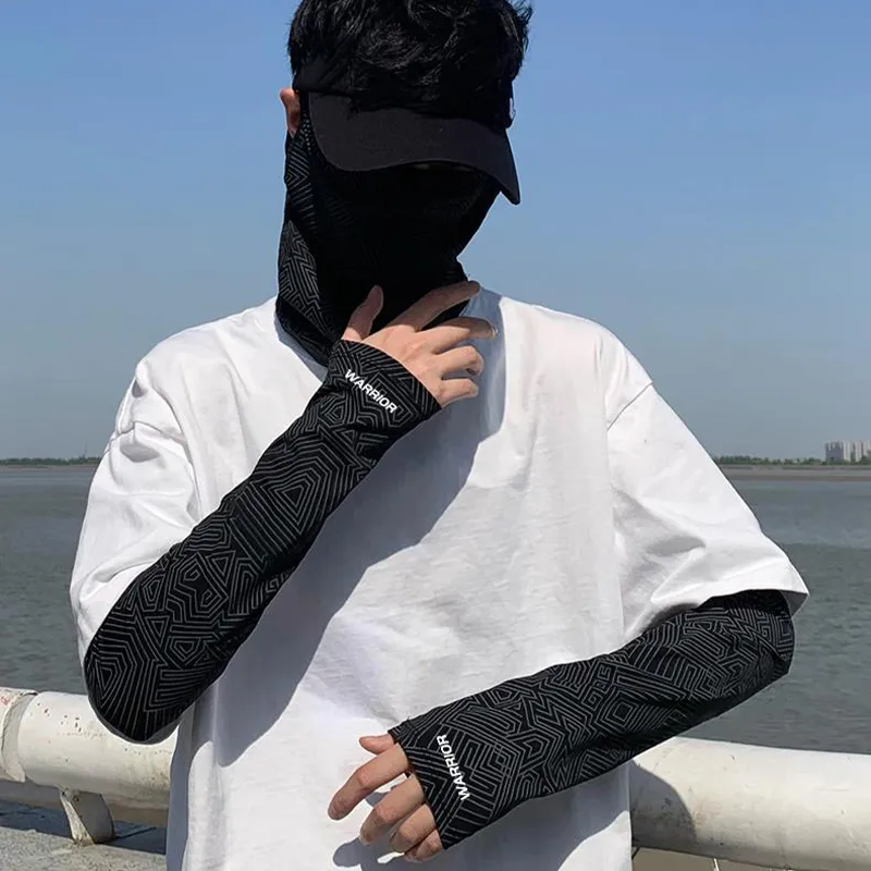 Warrior Ice Silk Sun Protection Sleeves Unisex-1