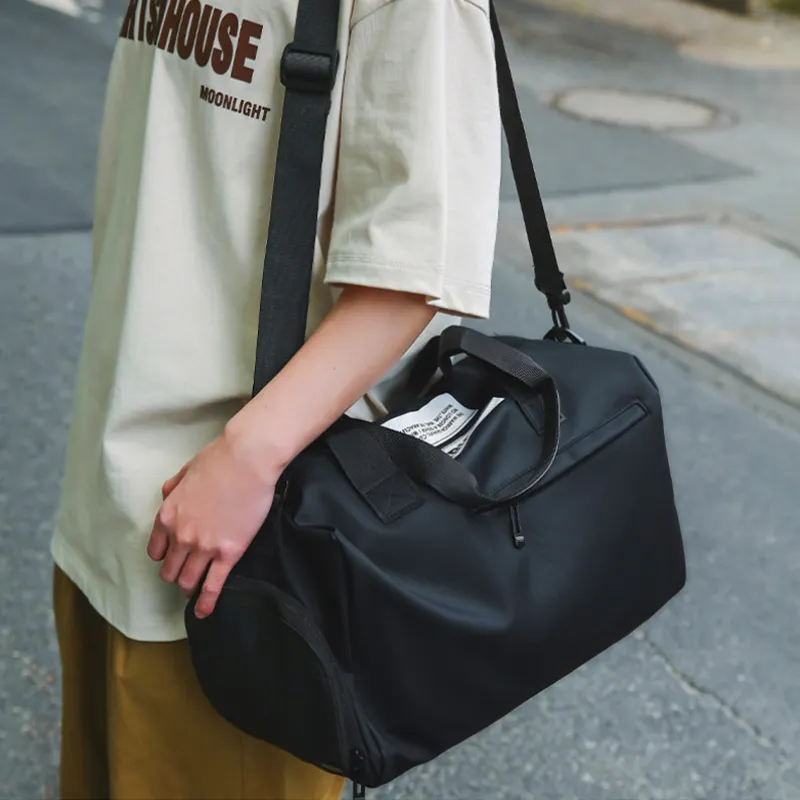 Warrior Oxford Gym Bag Large Size Unisex Black-1